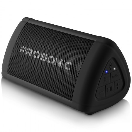 ｜Prosonic｜BT3可攜式藍牙喇叭｜TWS無線串聯/防水/重低音｜